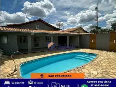 Casa com 3 quartos em São francisco