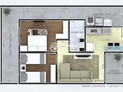 Casa com 0 quartos em CANAÃ, Ibirité - 70m²