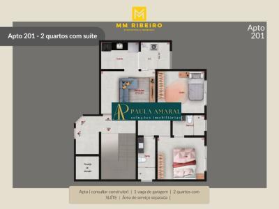Apartamento com 2 quartos em Nacional