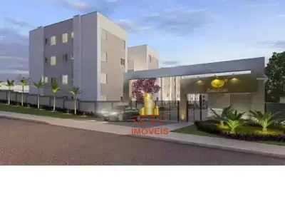 Apartamento com 2 quartos em São Pedro, Ribeirão das Neves - 44m²