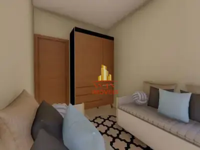 Apartamento com 2 quartos em Menezes (Justinópolis), Ribeirão das Neves - 62m²
