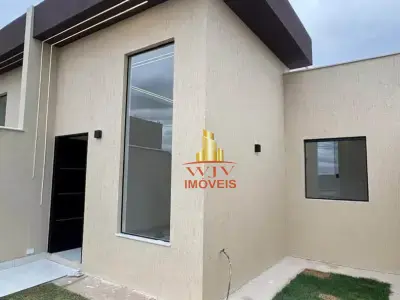 Casa Geminada com 3 quartos em Porto Seguro, Ribeirão das Neves - 58m²