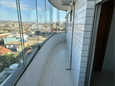 Apartamento com 3 quartos em Riacho das Pedras, Contagem - 85m²