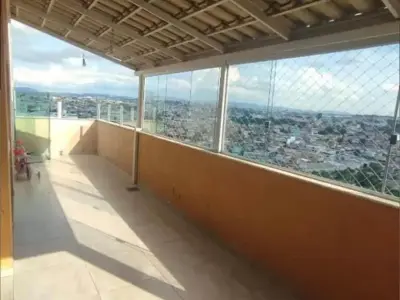 Cobertura com 3 quartos em Cândida Ferreira, Contagem - 110m²