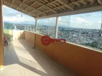 Cobertura com 3 quartos em Cândida Ferreira, Contagem - 110m²