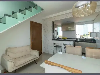 Apartamento com 3 quartos em Candelária, Belo Horizonte - 110m²
