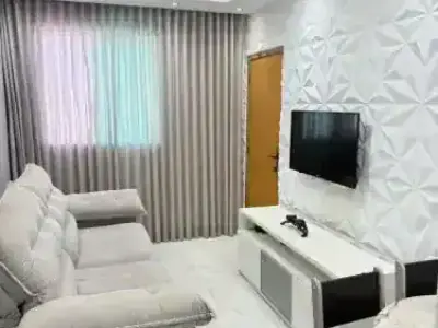 Apartamento com 2 quartos em Palmeiras (Parque Durval de Barros), Ibirité - 54m²