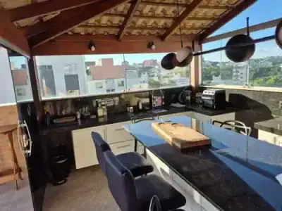 Cobertura com 3 quartos em Cabral, Contagem - 120m²