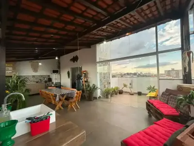 Cobertura com 3 quartos em Jardim Riacho das Pedras, Contagem - 126m²