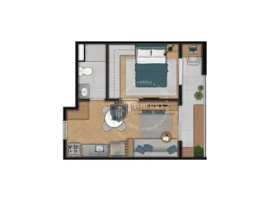 Apartamento com 1 quartos em Belenzinho