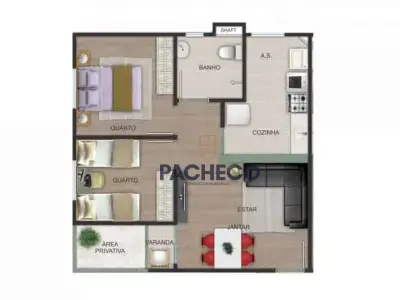 Apartamento em Monte Azul