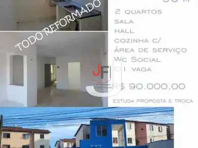 Apartamento com 2 quartos em Novo Mondubim, Fortaleza - 56m²