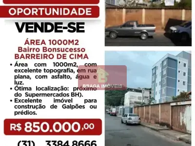Lote / Terreno com 0 quartos em Bonsucesso (Barreiro)