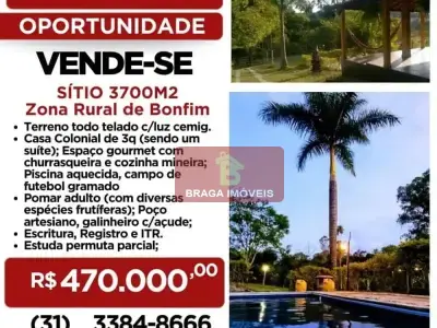 Sítio com 0 quartos em Zona Rural