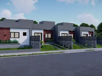 Casa com 2 quartos em Bairro Efapi