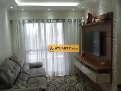 Apartamento com 3 quartos em Jardim Bontempo, Taboão da Serra - 75m²