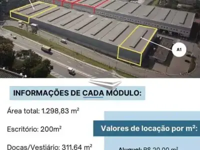Galpão com 0 quartos em Jardim Itaquiti
