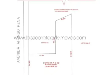 Lote / Terreno com 0 quartos em Nossa Senhora Aparecida
