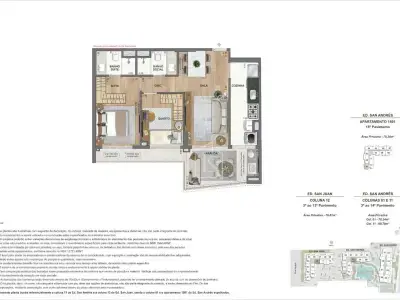 Apartamento com 2 quartos em Tijuca
