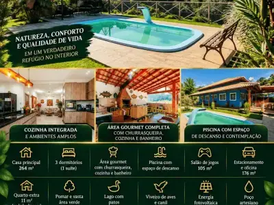Chácara com 4 quartos em Estância Hidromineral Santa Eliza