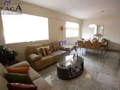 Apartamento com 3 quartos em Sion, Belo Horizonte - 122m²