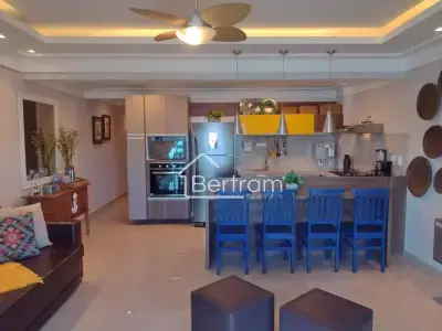 Apartamento com 2 quartos em Pontal (Cunhambebe), Angra dos Reis - 75m²
