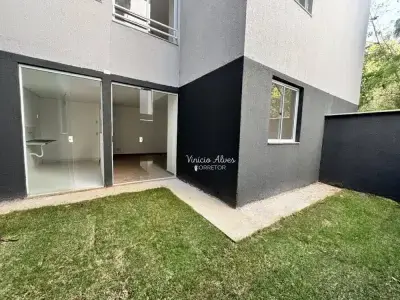 Área Privativa com 3 quartos em Quebra, Lagoa Santa - 80m²