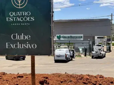 Lote em Condomínio com 0 quartos em Condomínio Quatro Estações, Lagoa Santa - 420m²