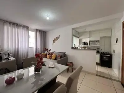 Apartamento com 2 quartos em Castelo, Belo Horizonte - 60m²