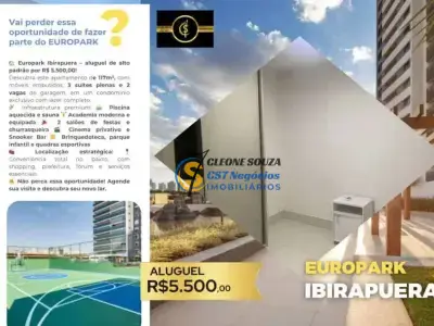 Apartamento com 3 quartos em Park Lozandes, Goiânia - 117m²