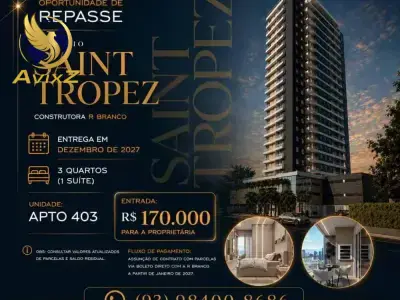 Apartamento com 2 quartos em Aparecida, Santarém - 0m²