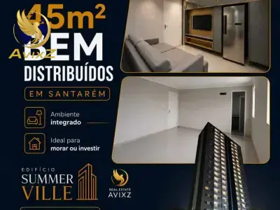 Apartamento com 0 quartos em Prainha, Santarém - 45m²