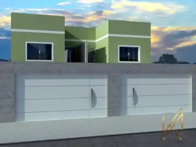 Casa Geminada com 2 quartos em Morada do Sol