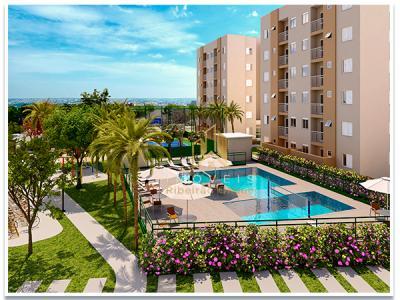 Apartamento com 2 quartos em Reserva Real, Ribeirão Preto - 50m²