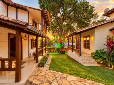 Casa com 3 quartos em Retiro do Chalé, Brumadinho - 168m²