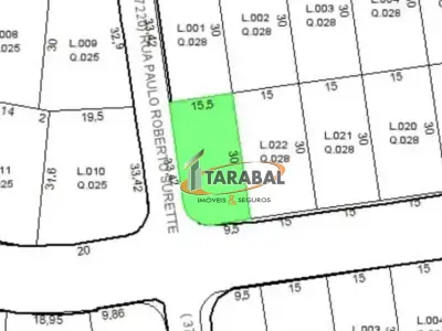 Lote / Terreno com 0 quartos em Buritis, Belo Horizonte - 457m²