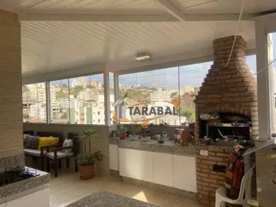 Cobertura com 3 quartos em Salgado Filho, Belo Horizonte - 166m²