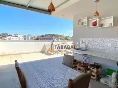 Cobertura com 3 quartos em Ana Lúcia, Sabará - 187m²