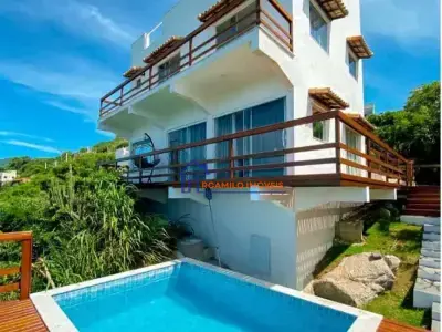 Pousada com 3 quartos em Pontal do Atalaia, Arraial do Cabo - 60m²