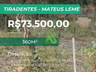 Lote / Terreno com 0 quartos em Tiradentes