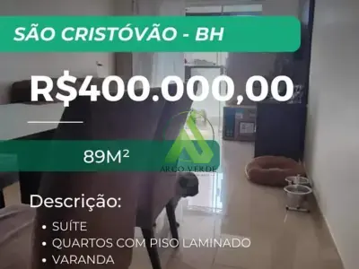 Apartamento com 3 quartos em São Cristóvão