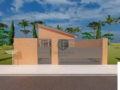 Casa com 2 quartos em Jardim São Roque