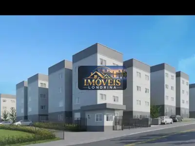Apartamento com 2 quartos em Conjunto Habitacional Violim, Londrina - 46m²