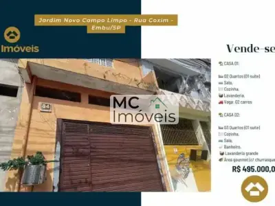 Casa com 5 quartos em Jardim Novo Campo Limpo